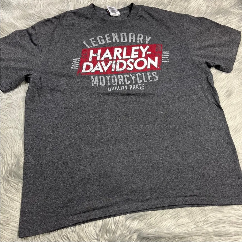2014 Harley Davidson Heathered Dark Gray Lynnwood WA Shirt XL